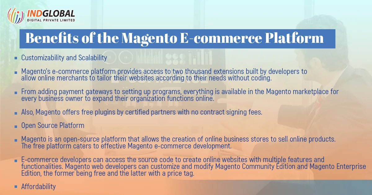 Benefits of the Magento E-commerce Platform