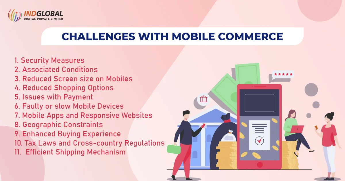 Challenges with mcommerce