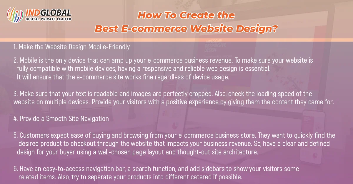 How To Create the Best E-commerce Website Design