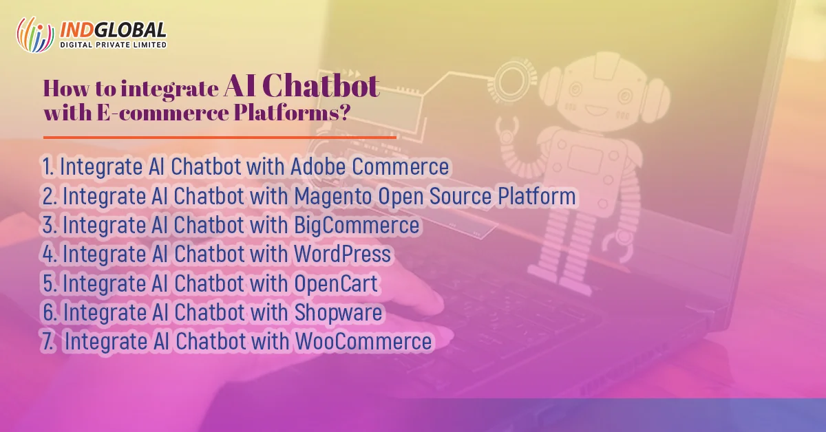 How to integrate AI Chatbot with E-commerce Platforms