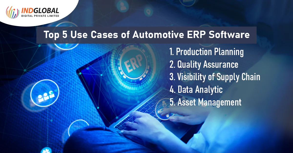 Top 5 Use Cases of Automotive ERP Software 